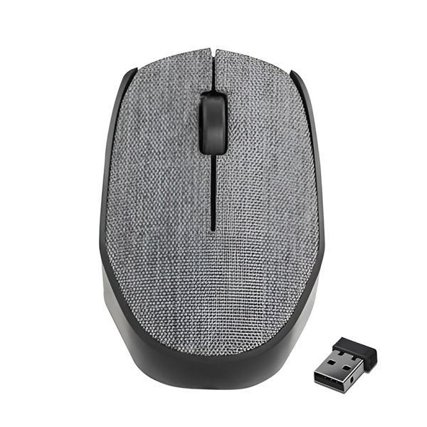 EVEREST KM-218 USB GRİ 2.4GHZ KUMAŞ YÜZEY KABLOSUZ MOUSE (4401) - Image 1