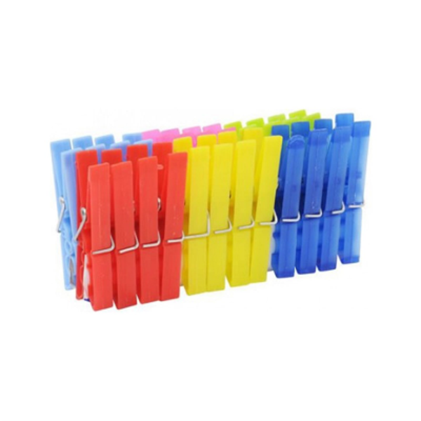 PLASTİK FİLİZ MANDAL 24 PARÇA (4401) - Image 1