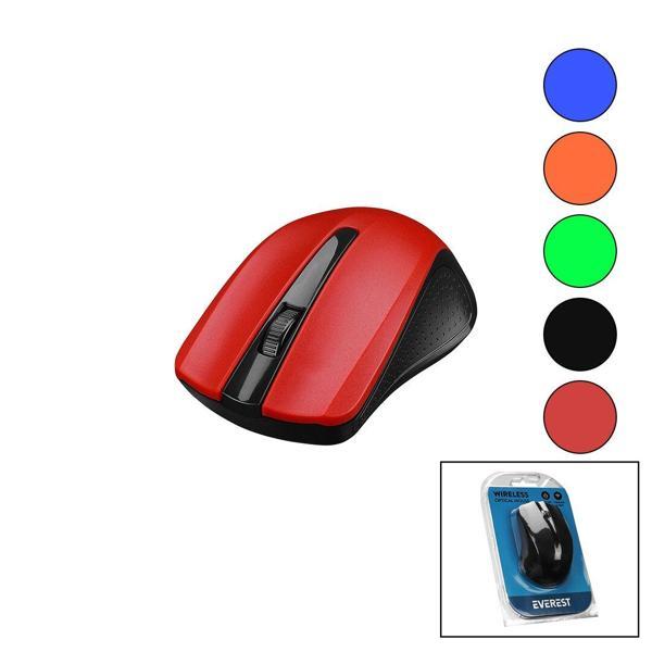 EVEREST SM-537  WİRELESS - KABLOSUZ  1600DPI USB OPTİCAL MOUSE  VAKUM AMBALAJ (4401) - Image 1