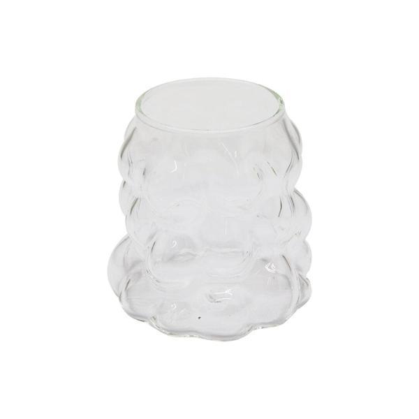 BONCUKLU - BOĞUMLU CAM BARDAK 340ML KAHVE - SUNUM - MEŞRUBAT (4401) - Image 1
