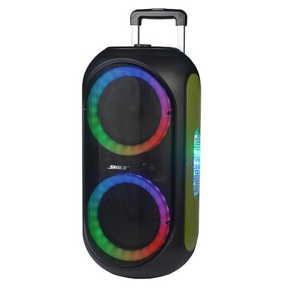EL MİKROFONLU KUMANDALI USB+SD+BT TAŞINABİLİR HOPARLÖR SL-2012 (4401) - Image 1