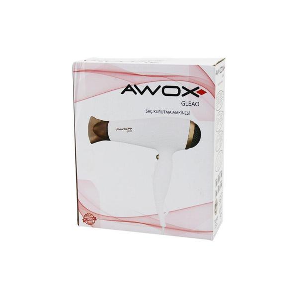 AWOX GLEAO  SİYAH  SAÇ KURUTMA - FÖN MAKİNESİ  SOĞUK ÜFLEME   2 KADEME FAN - 3 KADEME SICAKLIK   1700-2000W (4401) - Image 1