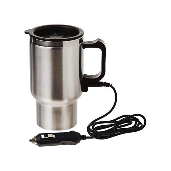 ARAÇ - OTO- 12V ÇELİK BARDAK KETTLE SU ISITICISI ÇAKMAKLIK FİŞLİ (4401) - Image 1