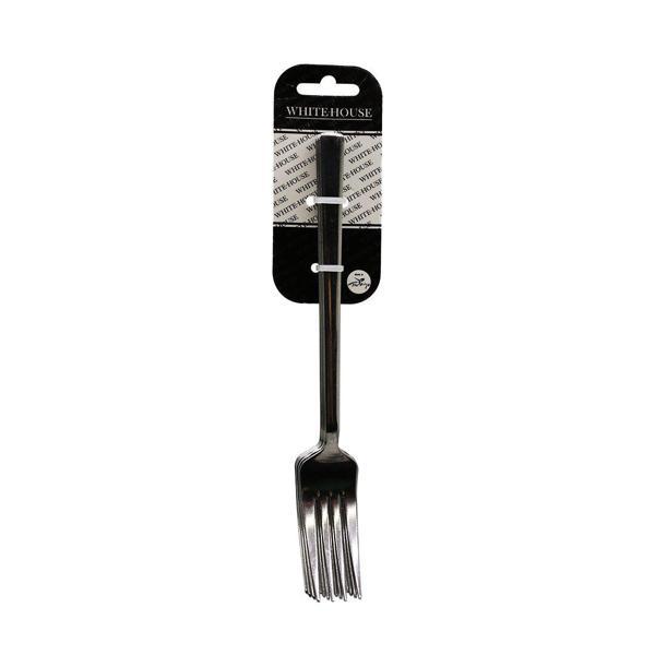 6 PARÇA EKO ÇUBUK SADE METAL YEMEK ÇATAL 2MM (4401) - Image 1