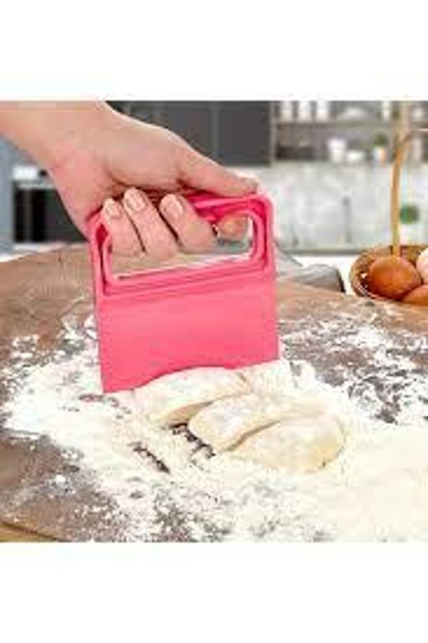 SAPLI HAMUR KESİCİ - KAZIYICI PLASTİK SPATULA (4401) - Image 1