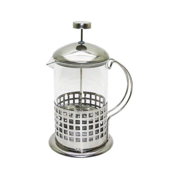 FRENCH PRESS 800ML CAM BİTKİ SÜZGEÇİ METAL KAFES - KAPAK (4401) - Image 1