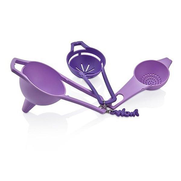 Pratik Yumurta Süzgeci Mini Süzgeç Huni Seti Hepsi Bir Arada (4401) - Image 1