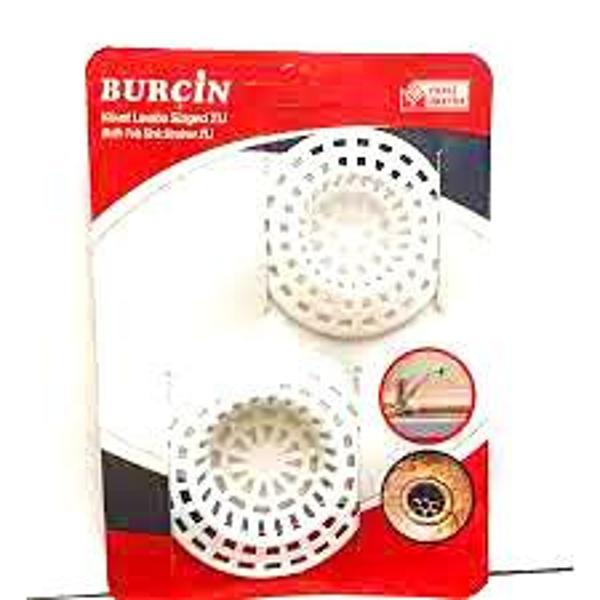 2 PARÇA PLASTİK KÜVET LAVABO SÜZGEÇ (4401) - Image 1