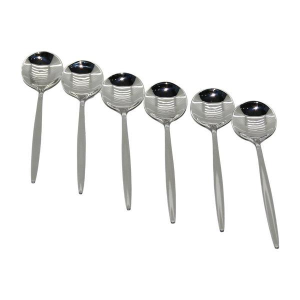 6PCS METAL YEMEK KAŞIK (4401) - Image 1