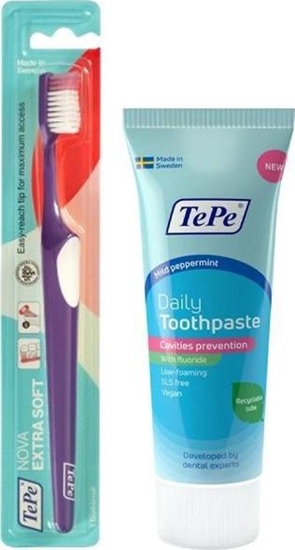 Tepe Diş Fırçası Nova X-Soft ve Diş Macunu - Image 1