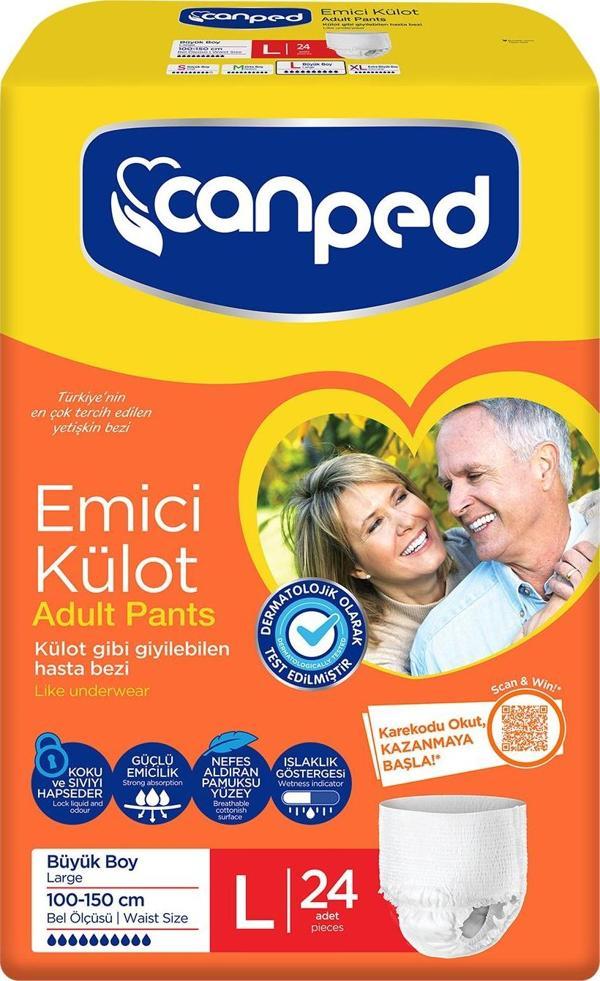 Canped Emici Külot Büyük Boy Large 24 lü - Image 1