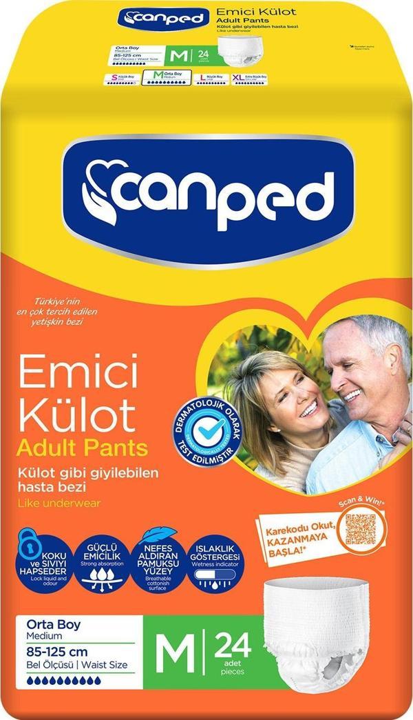 Canped Emici Külot Orta Boy Medium 24 lü - Image 1