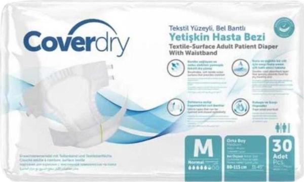 Coverdry Belbantlı Hasta Bezi Orta Boy 30 lu - Image 1