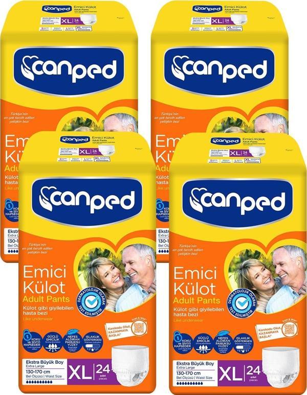 Canped Emici Külot Extra Büyük Boy Large 96 lı - Image 1