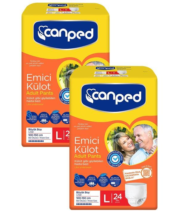 Canped Emici Külot Büyük Boy Large 48 li - Image 1