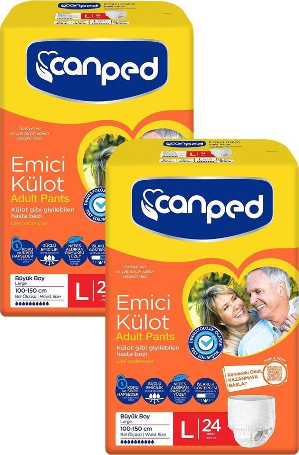 Canped Emici Külot Büyük Boy Large 48 li - Image 1