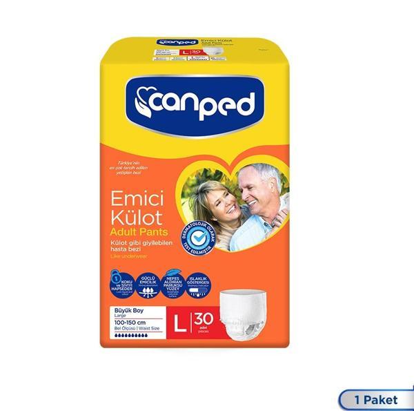 Canped Emici Külot Büyük Boy Large 30 Adeet - Image 1