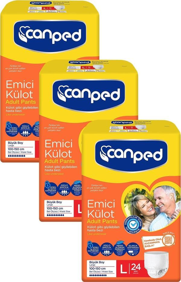 Canped Emici Külot Büyük Boy Large 72 li - Image 1