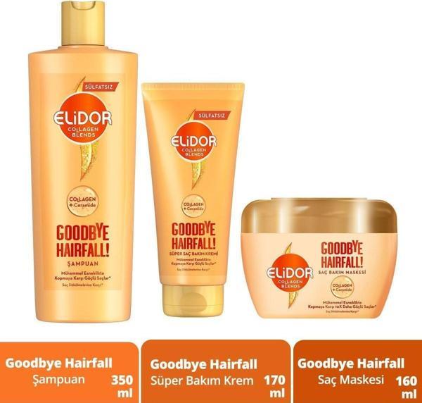 Elidor Collagen Blends Goodbye Sülfatsız Saç Bakım Seti - Image 1