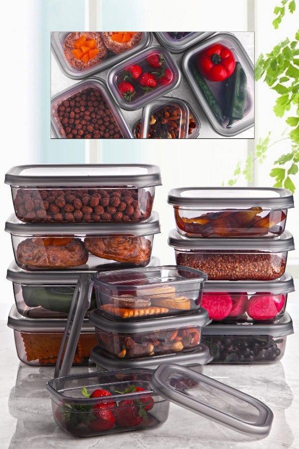 Queen's Kitchen 12'li Sakmala Takımı (400ml-670ml-1200ml) - Image 1
