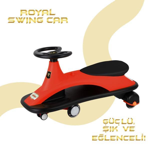 URT042-001-RED Royal Swing Car - Red - Image 1