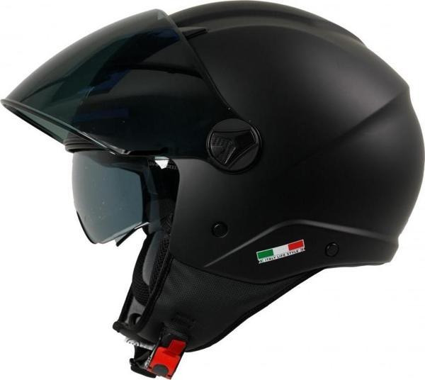 SWAY SW 765 YARIM KASK MAT SİYAH - Image 1