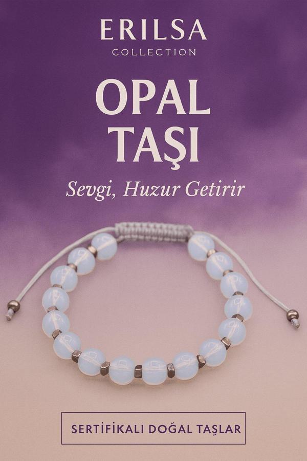 Sertifikalı Opal Taşı Bileklik – Sevgi ve Şifayı Bileğinde Hisset - Image 1