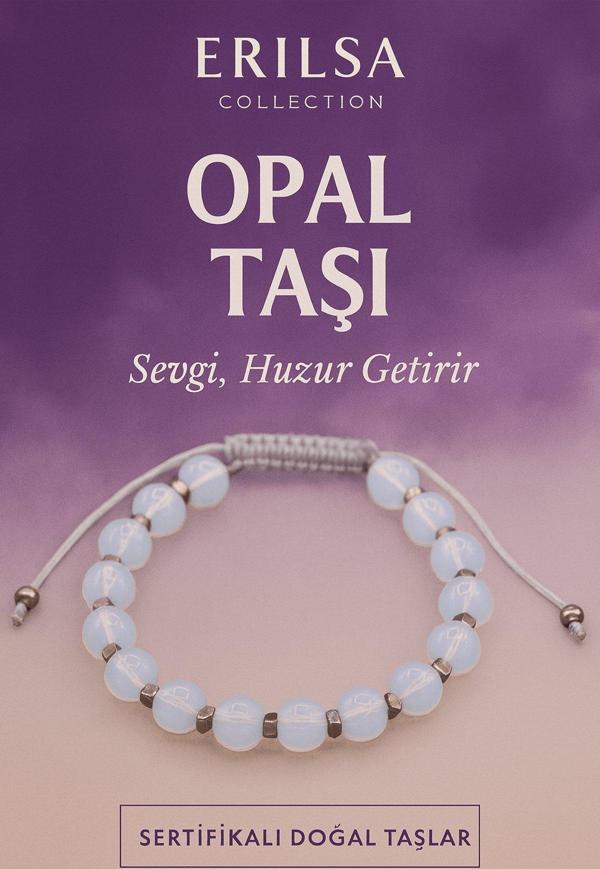 Sertifikalı Opal Taşı Bileklik – Sevgi ve Şifayı Bileğinde Hisset - Image 1