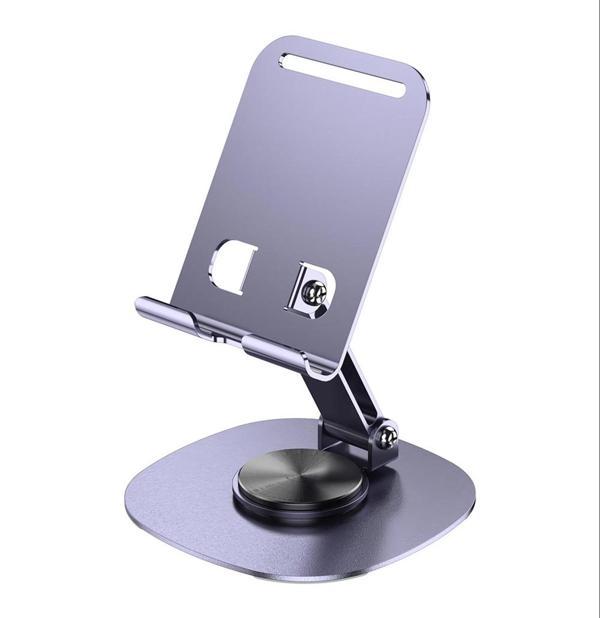 FitPlus K72 Metal 360 Döner Katlanır Masaüstü Telefon ve Tablet Standı - Image 1