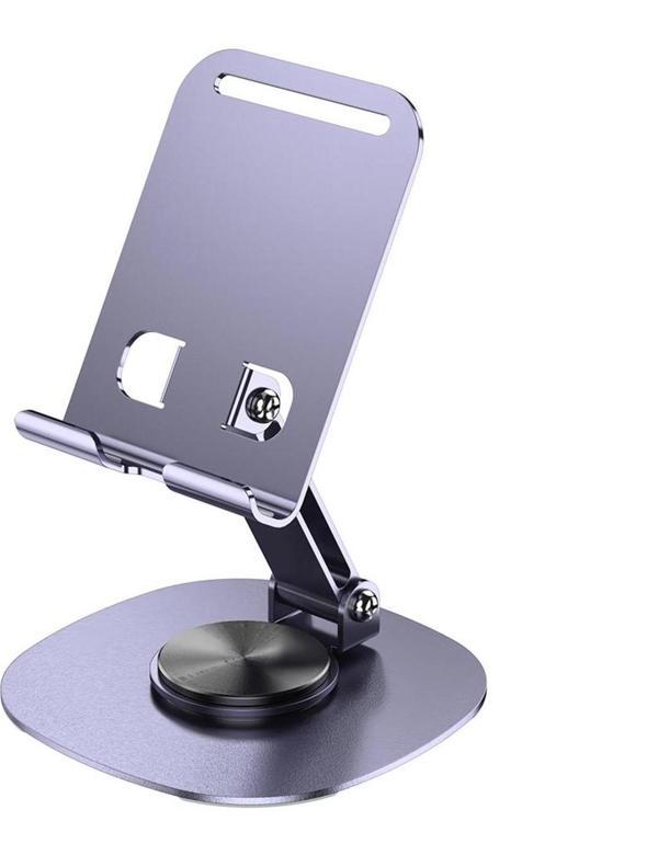 FitPlus K72 Metal 360 Döner Katlanır Masaüstü Telefon ve Tablet Standı - Image 1
