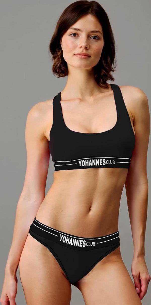 Yohannes Club, Kadın Pamuklu İç Çamaşırı Takımı, (Büstiyer Sütyen/Tanga) - Image 1