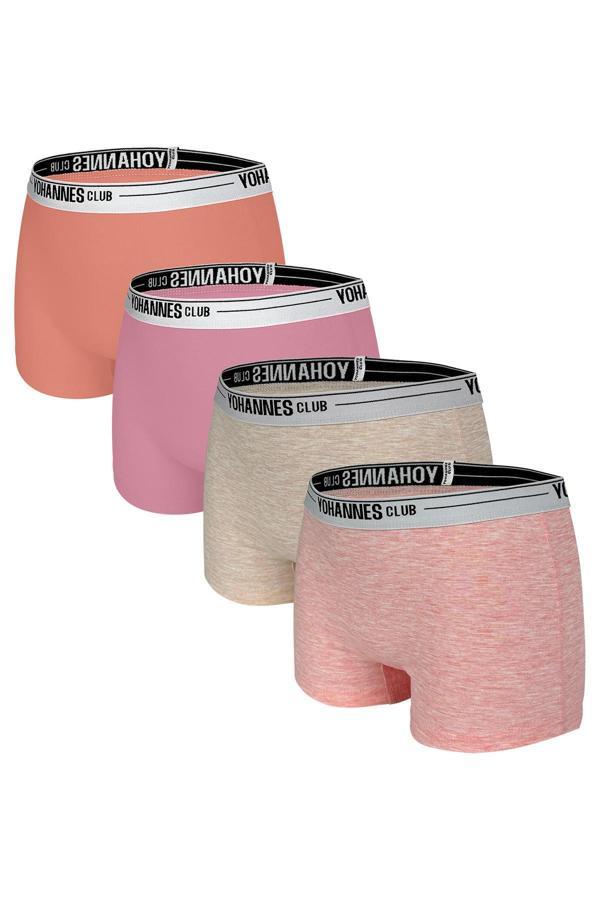 Yohannes Club, Kız Çocuk, Pamuklu Boyshort(boxer), 4'lü Paket,  - Image 1