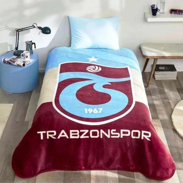 LİSANSLI TEK KİŞİLİK BATTANİYE TRABZONSPOR 3 RENK - Image 1