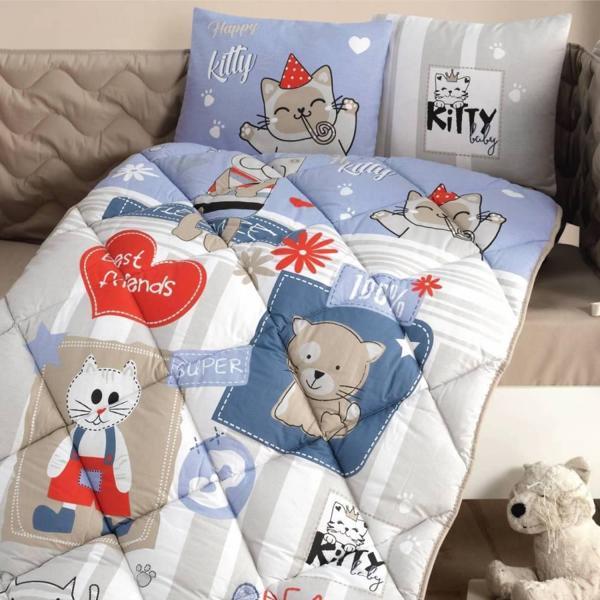CLASY BEBEK UYKU SETİ KİTTY MAVİ - Image 1