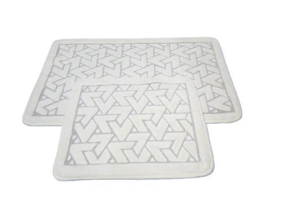 2 Lİ BANYO SETİ KARO EKRU - Image 1