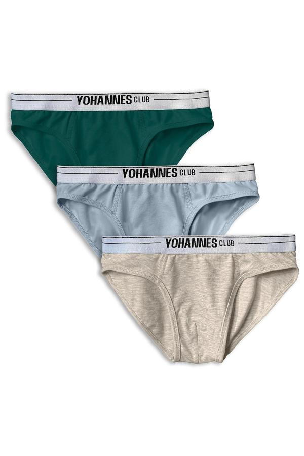Yohannes Club, Erkek Çocuk, Pamuklu Slip Külot, 3'lü Paket,  - Image 1