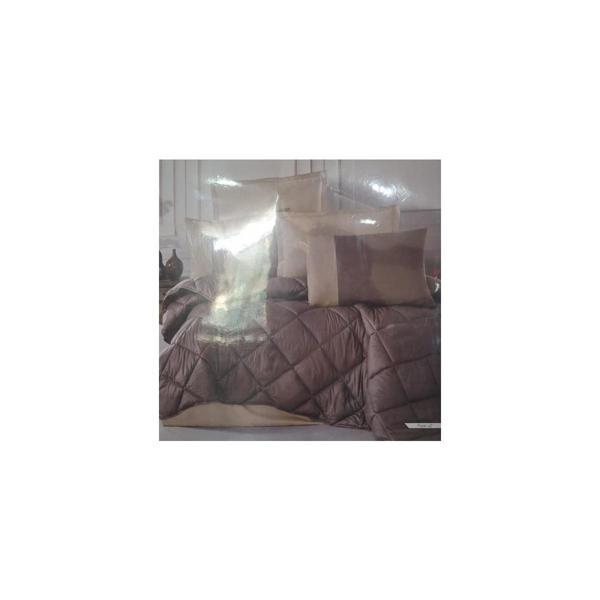 ÇİFT KİŞİLİK RANFORCE PURE 2 KAHVE VİZON - Image 1