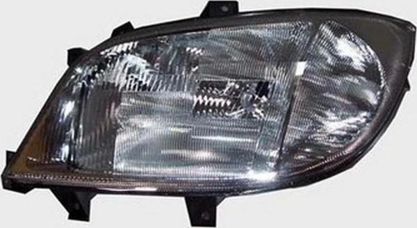 2000-2002 Mercedes Sprinter Far Lambası Sol Elektrikli-Sisli-Çizgili Cam (H1-H1-H7)(Tyc) (Adet) (Oem - Image 1