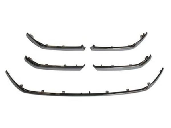 2015-2018 Toyota Hilux Pıck Up- Ön Panjur Nikelaj Çıtası (5 Parça Set) (Tw) (Adet) (Oem No:531240K06 - Image 1