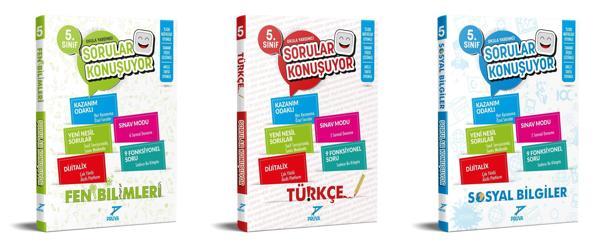 Pruva Akademi 2025 5. Sınıf Fen Bilimleri + Türkçe + Sosyal Bilgiler Sorular Konuşuyor Seti 3 Kitap Güncel Müfredat - Pruva Akademi - Image 1