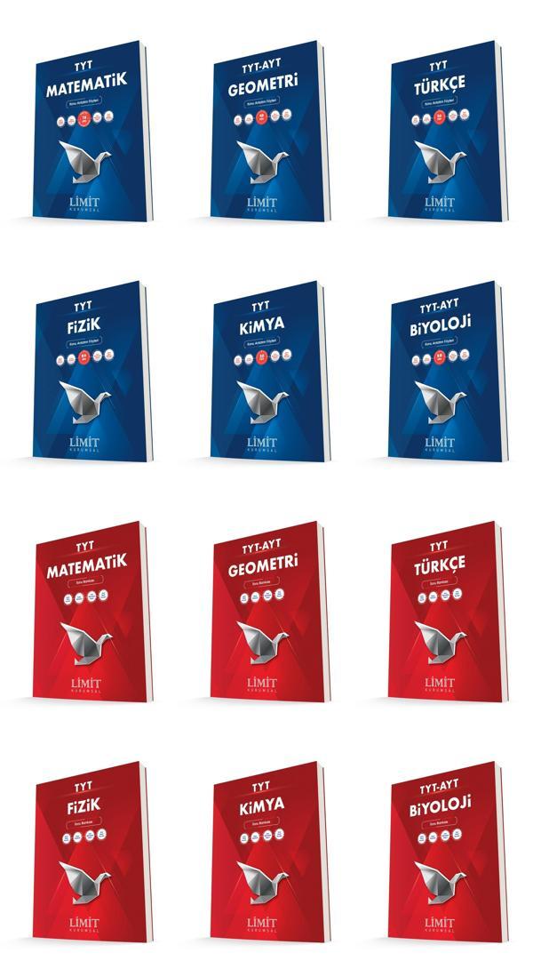 Limit Kurumsal Tyt Sayısal Konu Anlatım Föyleri + Soru Seti 12 Kitap - Limit Yayınları - Image 1