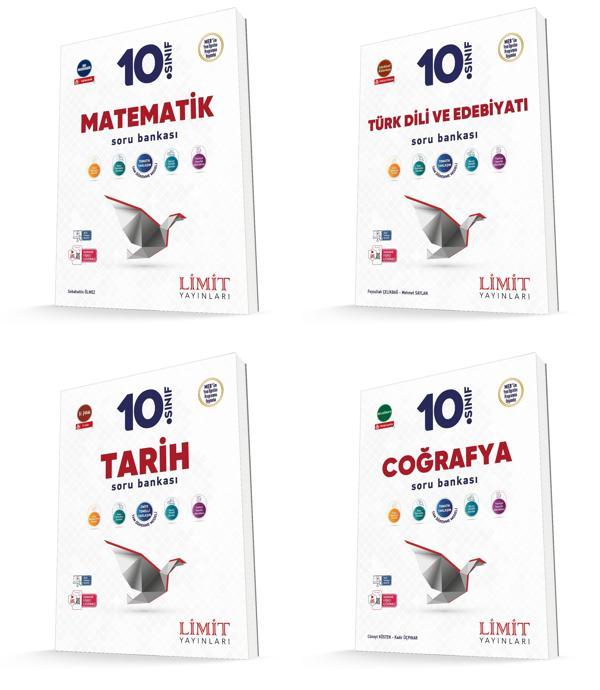 Limit 2026 10. Sınıf Eşit Ağırlık Soru Bankası Seti 4 Kitap Güncel Müfredat - Limit Yayınları - Image 1