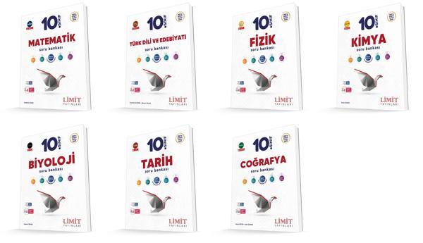 Limit 2026 10. Sınıf Soru Bankası Seti 7 Kitap Kitap Güncel Müfredat - Limit Yayınları - Image 1