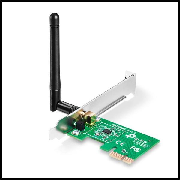Tp-lınk Tl-wn781nd, 150mbps, 2.4ghz, 2dbi Anten, Pcı-express Wıreless Ethernet - Image 1