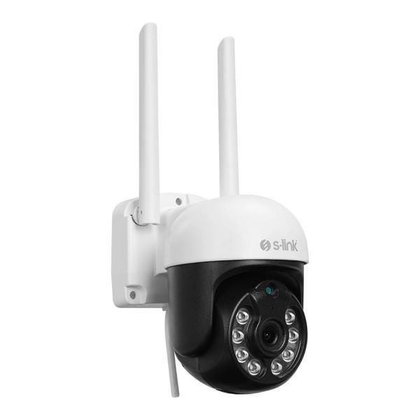S-lınk Sl-ptz01, Akıllı Güvenlik Kamerası, Wifi, 3mpix, 3,6mm Lens, 25m. Gece Görüşü, Hareket Algıla - Image 1