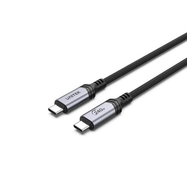 Unıtek Type-c Hızlı Şarj Kablosu 2mt 240w (c14110gy-2m) - Image 1