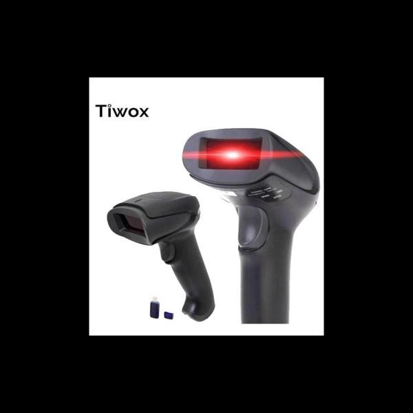 Tiwox Vsk-118+, El Tipi, Laser, 2d Karekod, Kablosuz, Barkod Okuyucu (mini Usb Dongle İle Birlikte) - Image 1