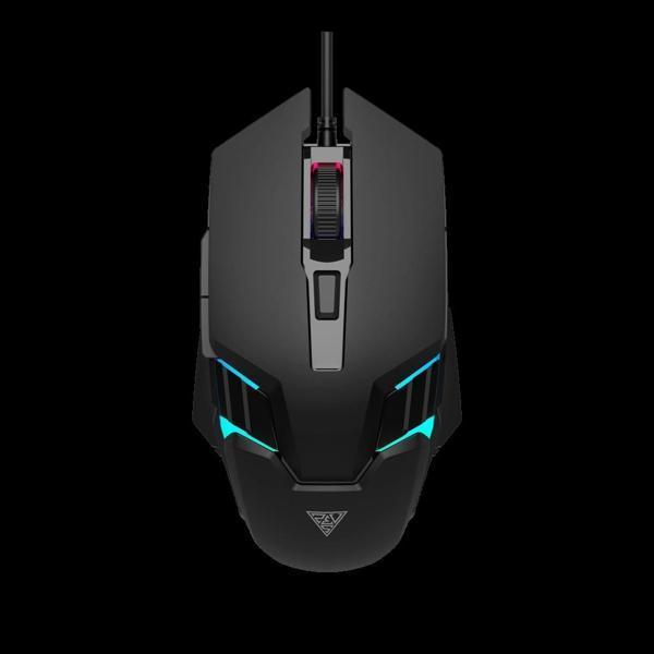Gamdıas Aura Gs4, Çok Renkli Aydınlatma,  Usb Kablolu, 6 Tuşlu, Gaming Mouse, 3600dpı, Siyah - Image 1