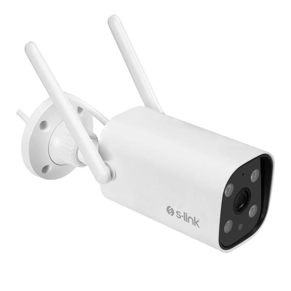 S-lınk Sl-blt01, Akıllı Güvenlik Kamerası, Wifi, 2mpix, 3.6mm Lens, 10m. Gece Görüşü, Micro Sd Kartl - Image 1