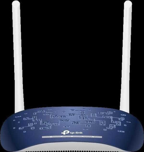 Tp-lınk Td-w9960, 4 Port, 2.4ghz Wifi, 300mbps, 2xanten, Vdsl2, Adsl2+ Modem - Image 1
